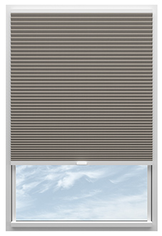Obscura, Mocha - Clip Fit Honeycomb Blind